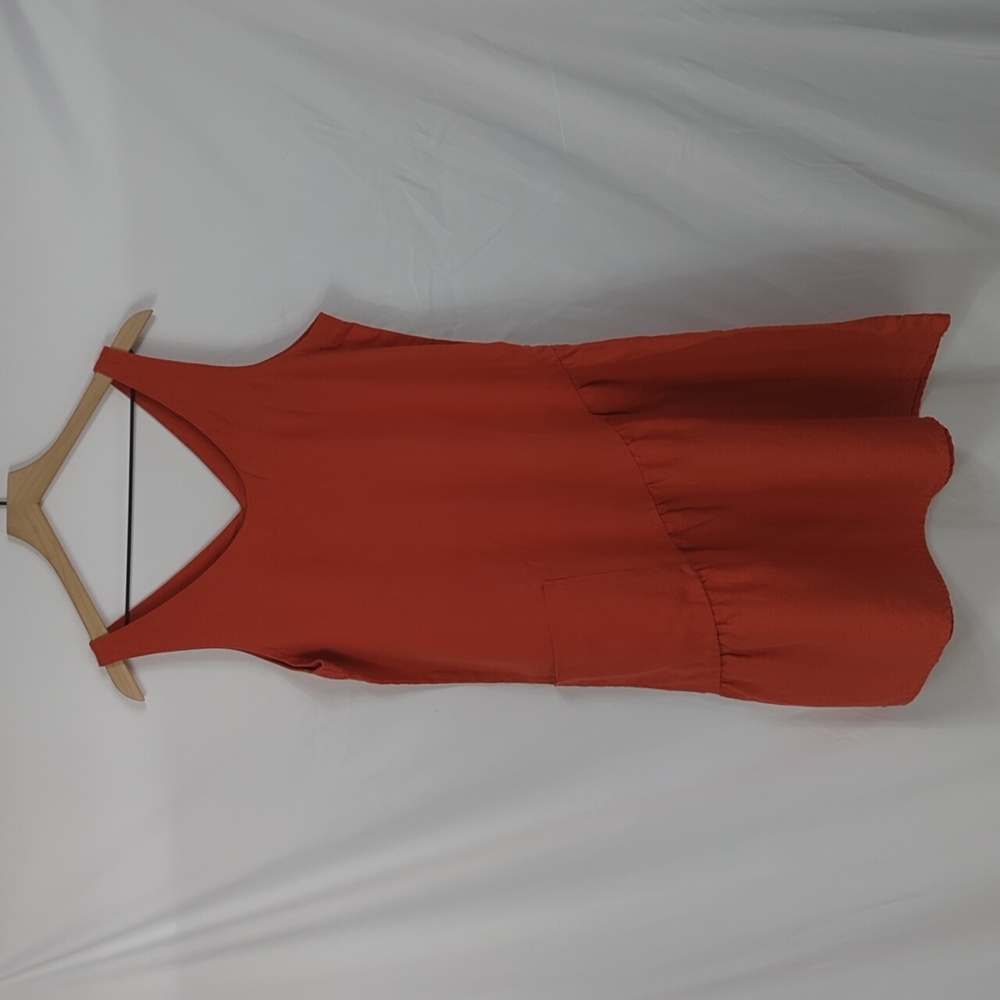Garnet Hill Linen Sleeveless Dress